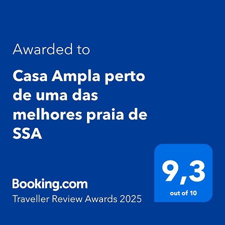 Casa Ampla Perto De Uma Das Melhores Praia De Ssa Salvador Exteriér fotografie