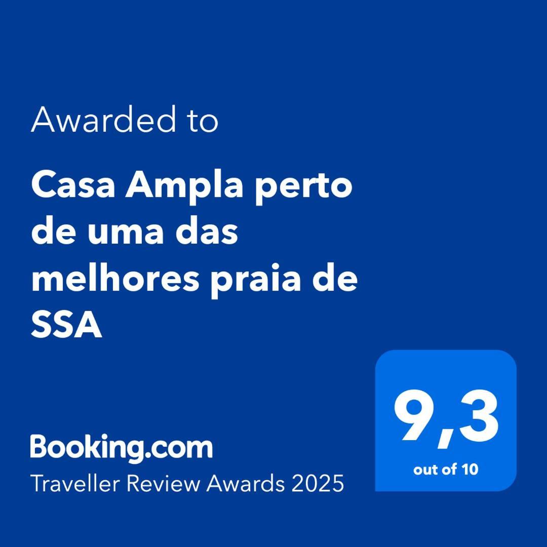 Casa Ampla Perto De Uma Das Melhores Praia De Ssa Salvador Exteriér fotografie